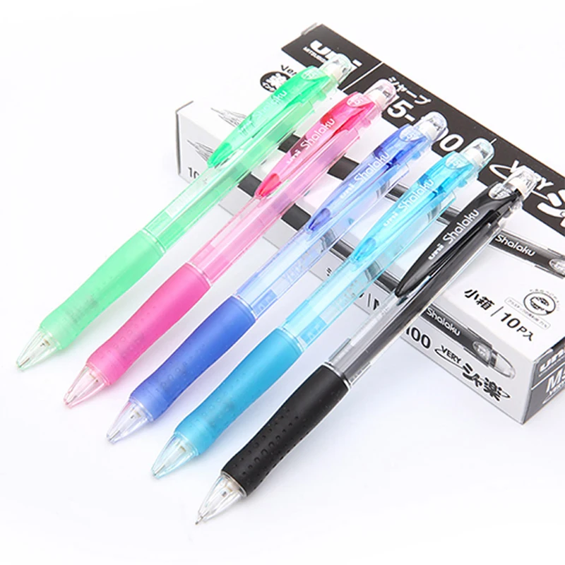 10 Pieces/Lot Uni M5 100 Mechanical Pencil Activity Pencil Pencil 0.5