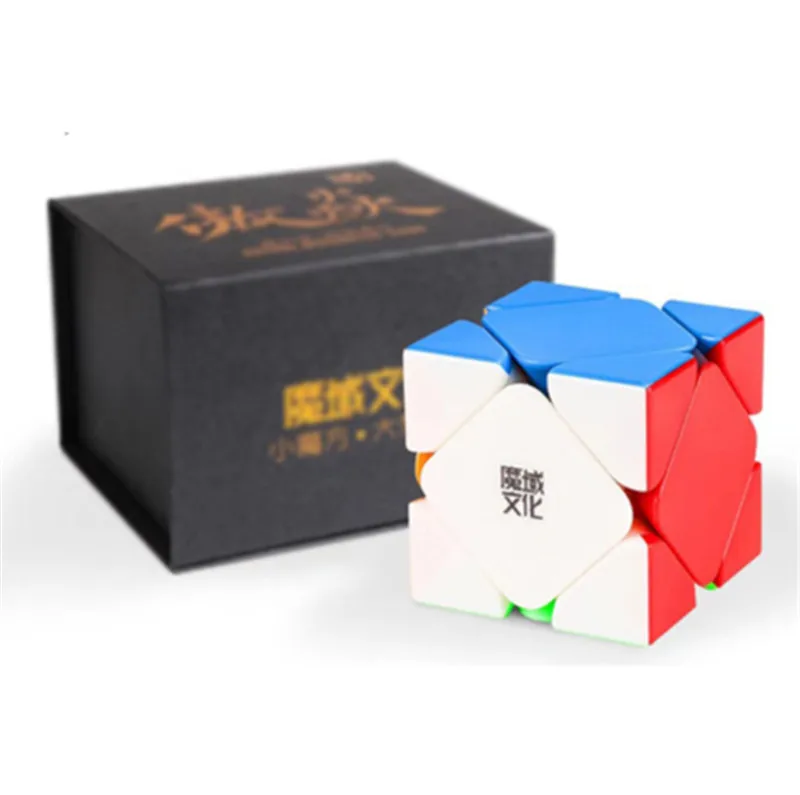 MoYu AoYan M перекоса Magic Cube Магнитная Professional конкурс скорость кубики с картинками кирпичи твист для образования игрушечные лошадки подарок