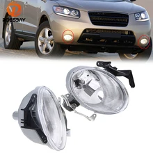 POSSBAY фонарь в сборе для hyundai Santa Fe (см) 2007-2009 предварительно подтяжку лица автомобилей галогенные передний бампер противотуманные фары желтый 12 В лампы