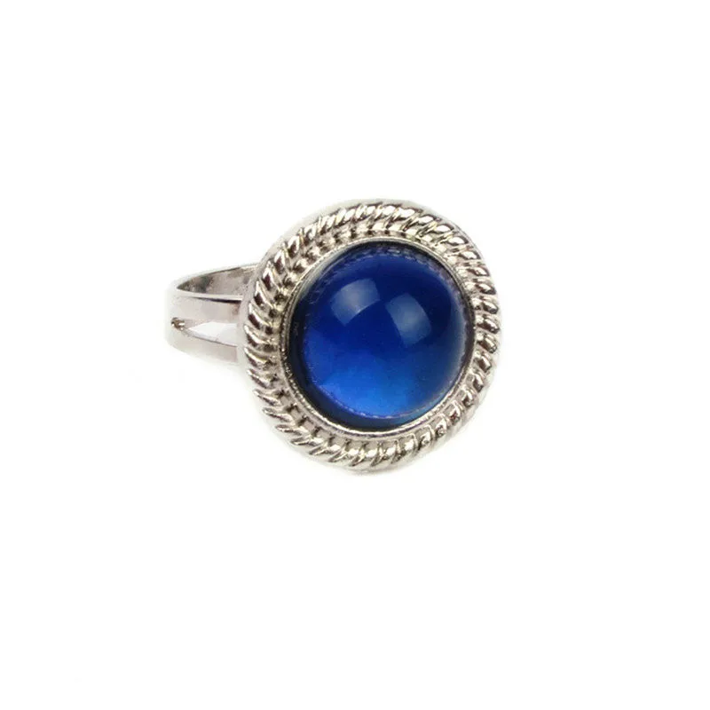 

Fine Jewelry Sun Mood Ring Temperature Change Color Mood Rings for Women Men Fine Jewelry present party for girlfriend Guest