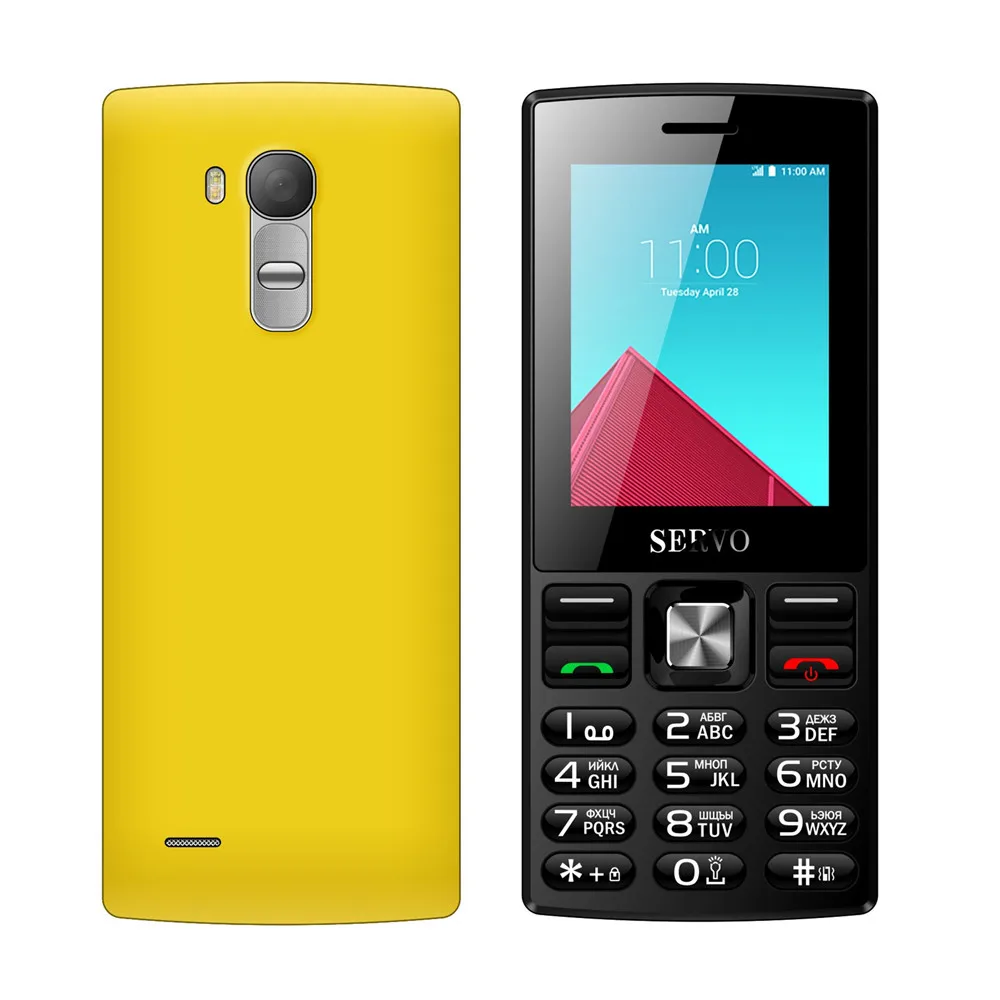 SERVO V9300 Phone Quad Band 2 4 screen Dual SIM Cards cellphones Bluetooth Flashlight MP3 MP4