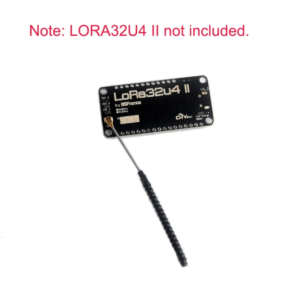 Антенна 868 МГц 915 GSM IPX IPEX 1 13 МКФ. L Встроенная 2 дБи 8 см/2 SMA для модульной платы Lora32u4 II