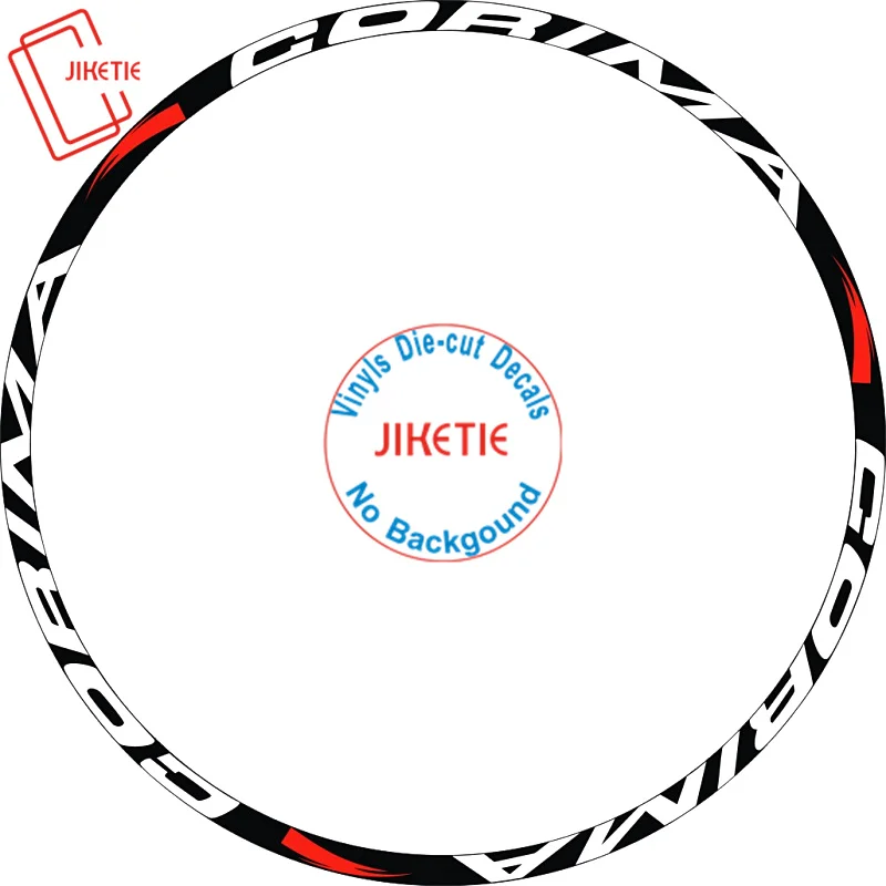 12PICS 2Wheels/set Mountain Bike MTB Rim Decals 26'' 27.5'' 29er inch