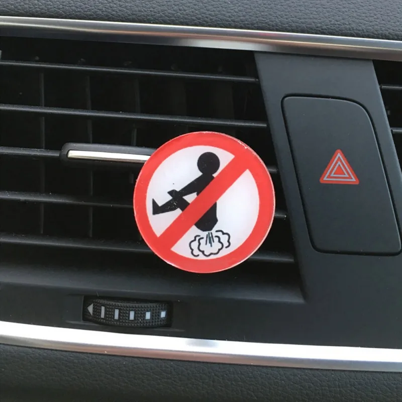 Забавный рисунок автомобильный парфюм клип пародия Экспрессия автомобильный выход духи - Название цвета: c