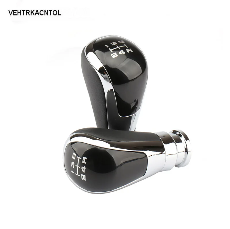 

VEHTRKACNTOL New 5 Speed Manual Gear Shift Knob For Citroen Elysee C2 C4 C-Triomphe C-Quatre Gear Head