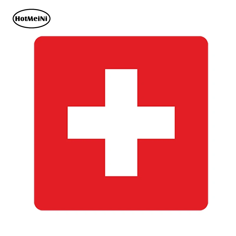 

HotMeiNi 3D Car Sticker Switzerland Map Flag Country Decal Car Styling Argent Auto Tuning Moto Waterproof exhaust 13x13cm