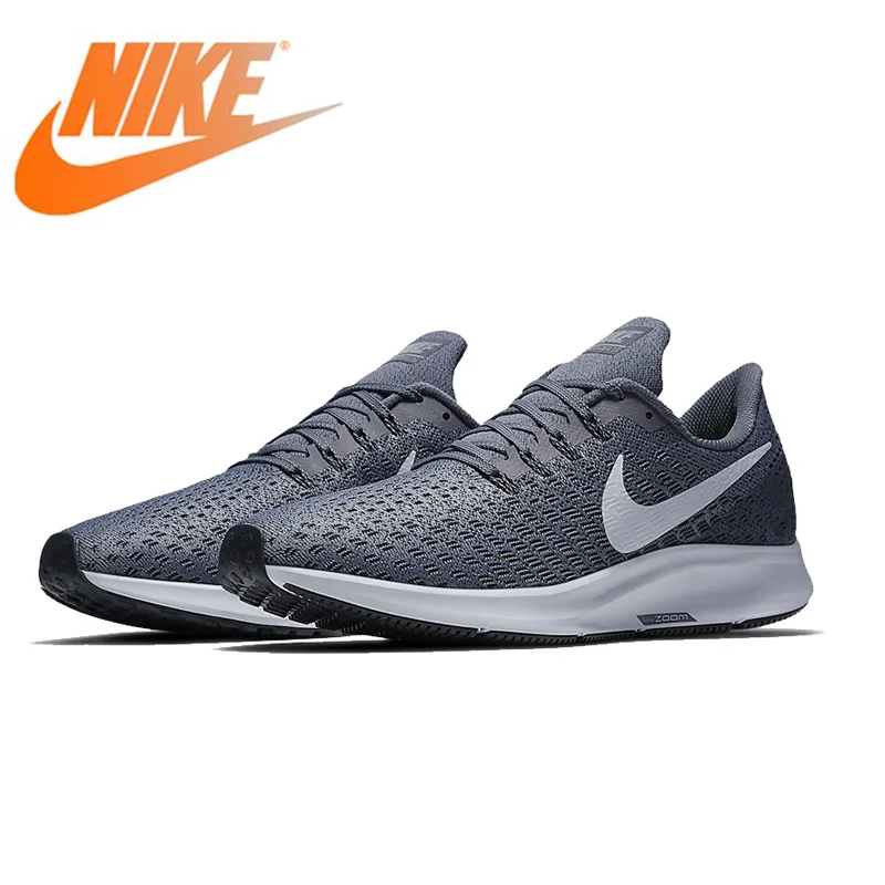 

Original Authentic NIKE AIR ZOOM PEGASUS 35 Mens Running Shoes Outdoor Sneakers Athletic Designer Footwear 2018 Arrival 942851