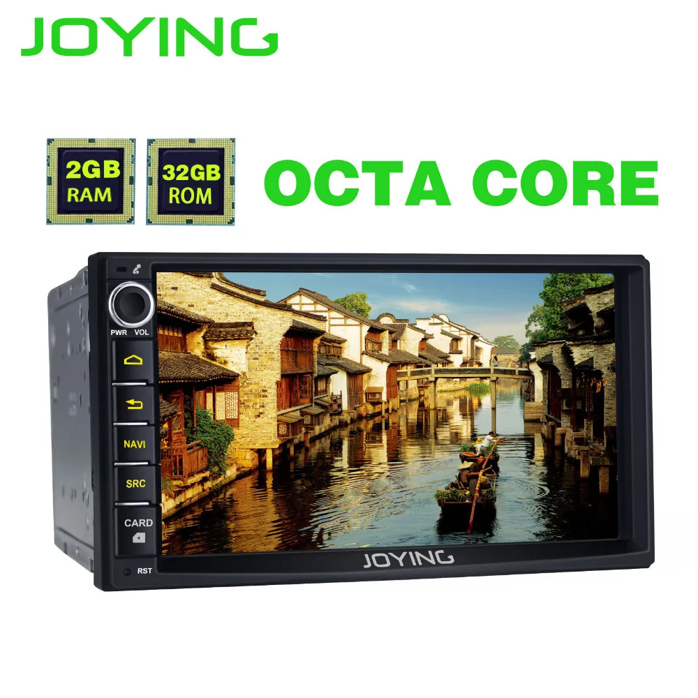 JOYING 2GB RAM Android 6 0 2 Din Tape recorder Stereo HD 7 font b GPS