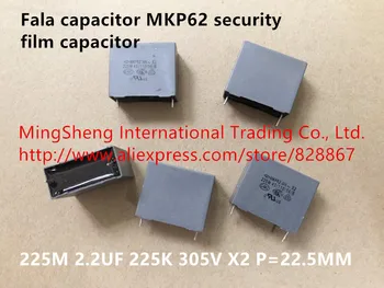 5pcs MKP62 X2 275VAC 684K 0.68UF 684 Polypropylene Film Capacitor P=22.5mm