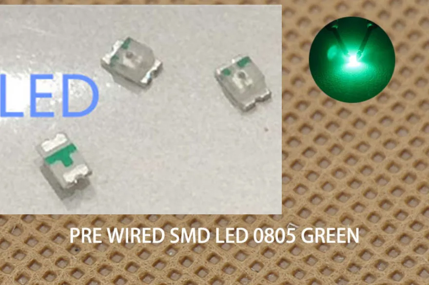 2000 шт./лот для светодиодов GREEN SMD Led 0805 Новинка 100% Высокая яркость 0 8 толщина |