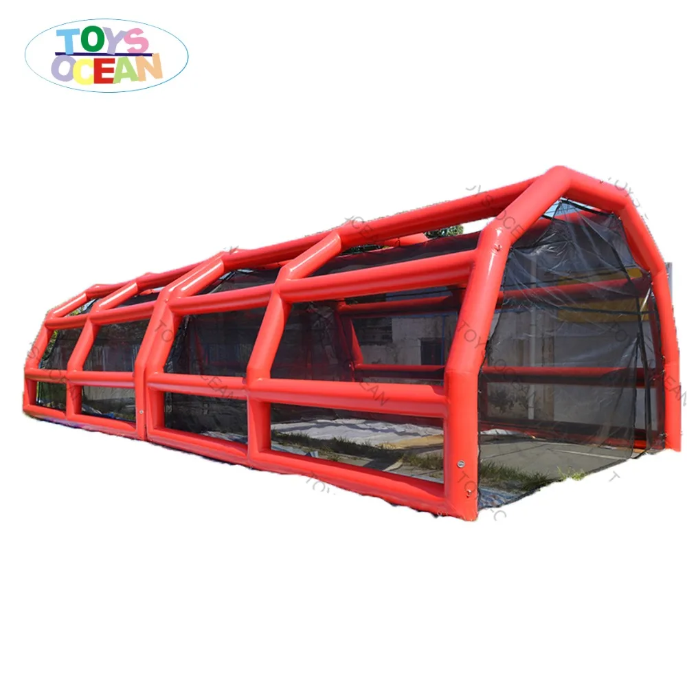

Arched Inflatable Tent, Customized Inflatable Enclosure, Inflatable Paintball Field