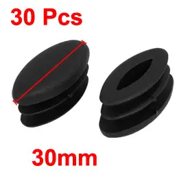 

Uxcell 30pcs Furniture Table Leg Feet 30mmx15mmx16mm Oval Shape Protector Cover Pads Leveling Foot Furniture Glide