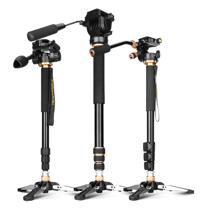 Buy QZSD Q158B Video Monopod Tripod 4 Section Aluminum