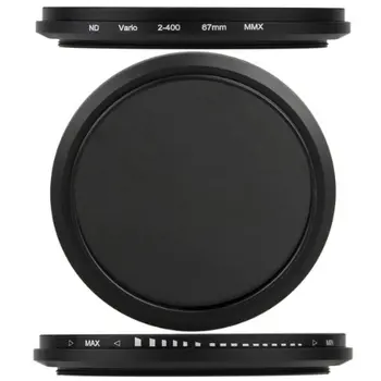 

5x New Hot Adjustable Fader ND Filter ND2 to ND400 for 67mm Neutral