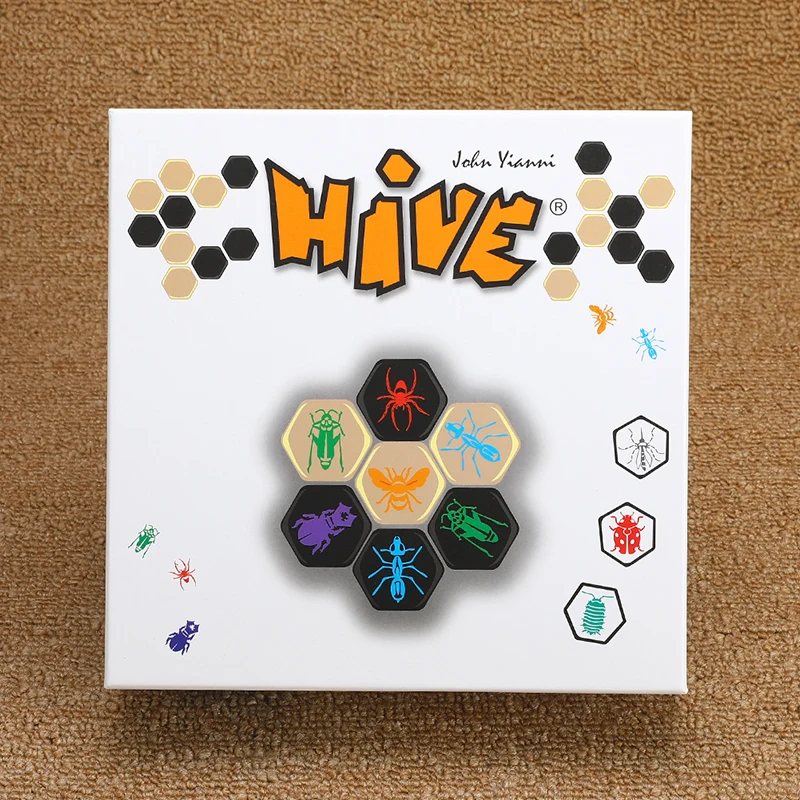 Hive настольная игра 2 игрока Семья/вечерние родители с детьми забавная игра развлечения Сделано высокое качество деревянный