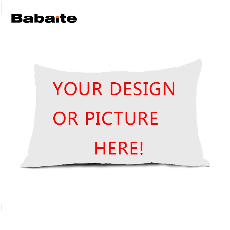 

New Personalized Custom Logo Design Your Own Photo Black Zippered Pillowcase Throw Pillow Cushion Case Twin Sides Printed