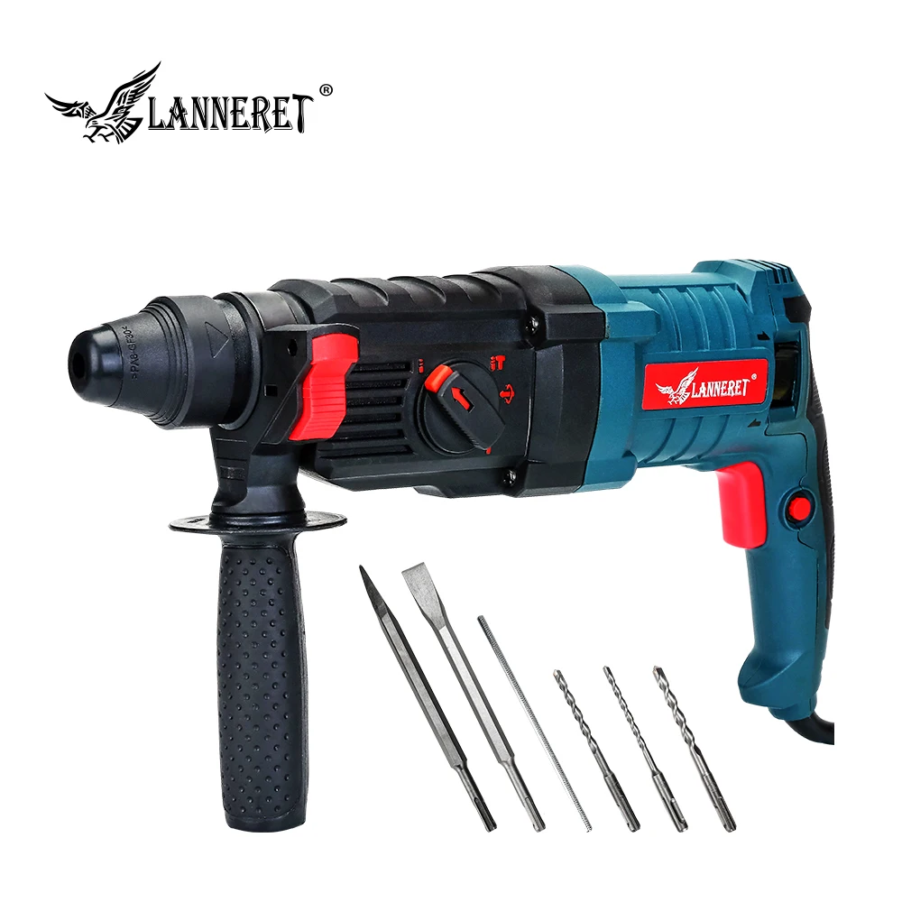 Buy LANNERET 800W 26mm Electric Rotary Hammer Drill