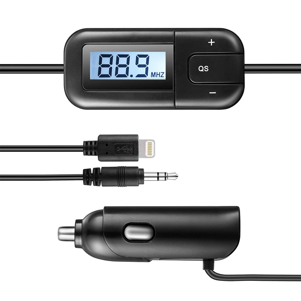 New car FM transmitter radio modulator for iphone 6plus 5s mobile phone Mp3 player usb charger free shipping | Автомобили и