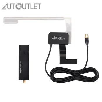 

AUTOUTLET For USB 2.0 DAB + RECEIVER TUNER DISC ANTENNA ADAPTER STICK FOR ANDROID AUTORADIO CAR