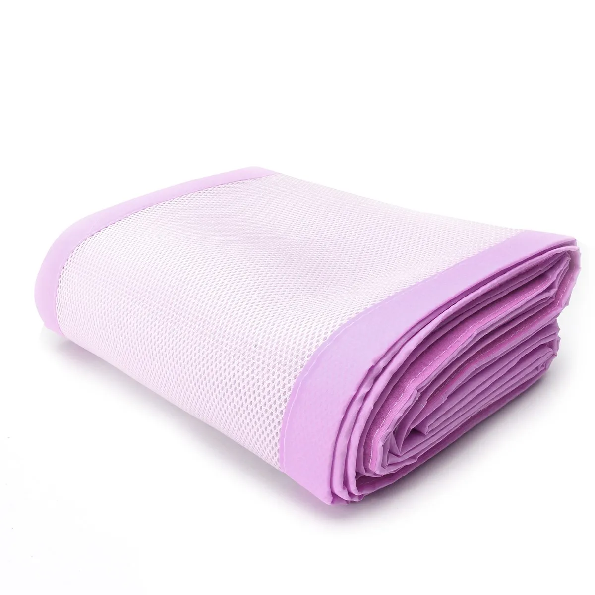 

3Pcs/Set Breathable Baby Cot Mesh Bumper Infant Crib Safety Protector Toddler Nursery Pad Baby Care Bedding Accessories Supplies