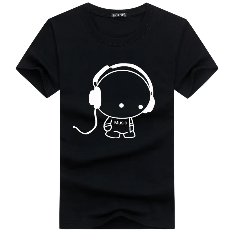 BINYUX Мужская футболка 5XL мужская одежда большого размера летняя 2018 модная с