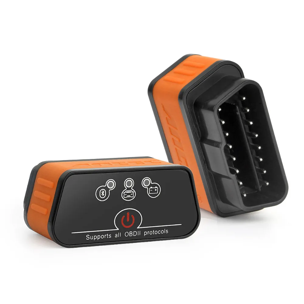 Prix pour Ancel Noir orange elm327 bluetooth adaptateur obd2 scanner autos scanner pour Android Prix pour Ancel Noir orange elm327 bluetooth adaptateur obd2 scanner autos scanner pour Android