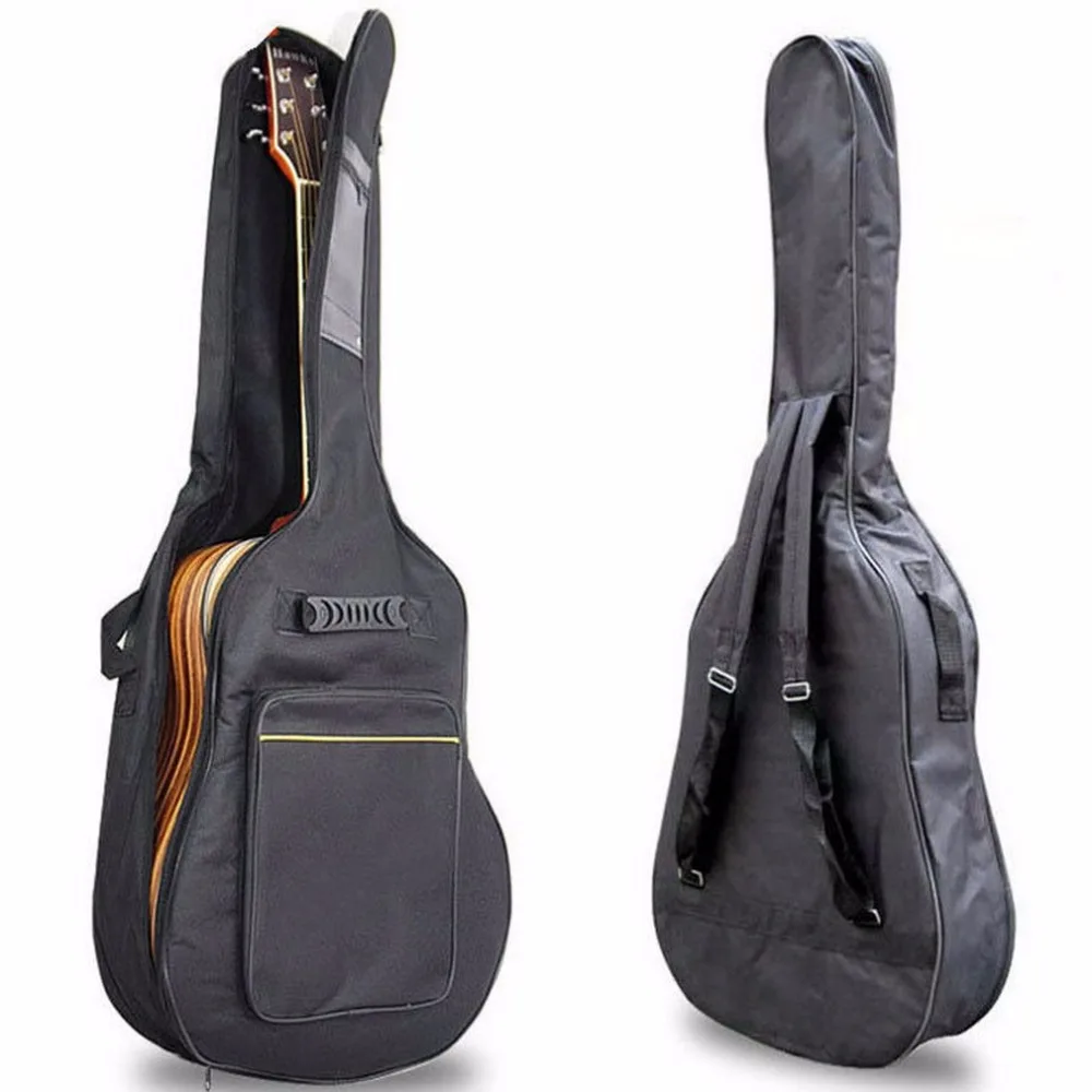 Waterproof Guitar Bag 41" Double Shoulder Electric Guitar Gig Backpack