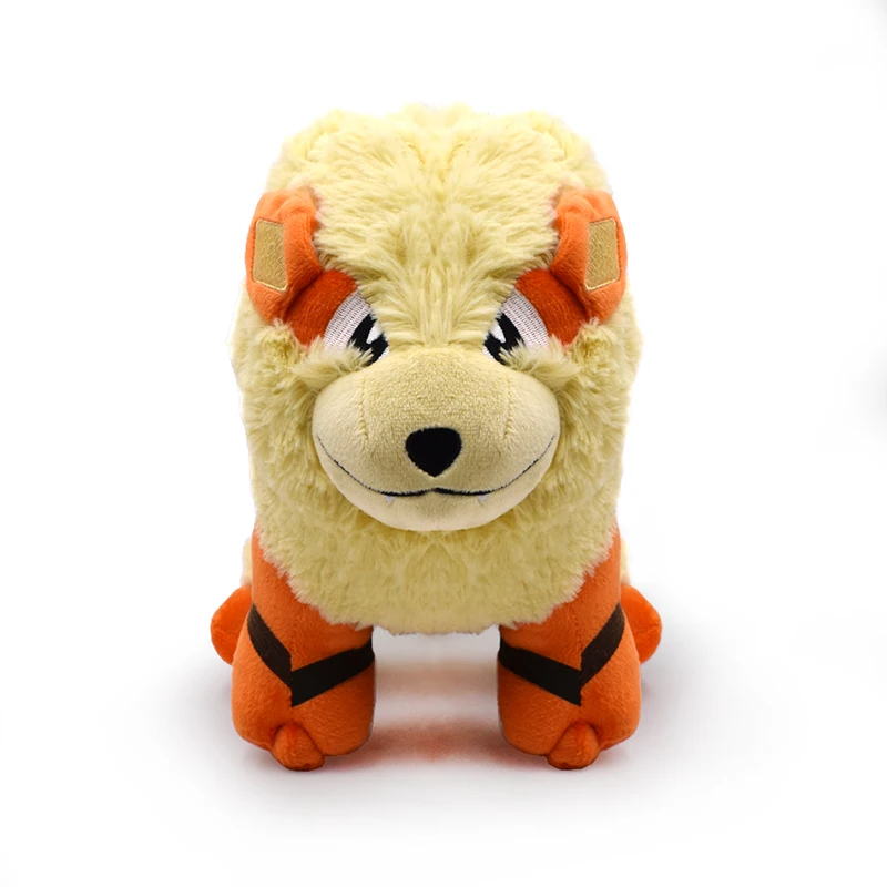 25*38 см аниме мультфильм Цифры Arcanine мягкие куклы милые плюшевые игрушки