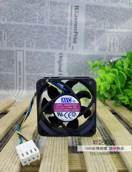 Оригинальный AVC DASA0515R2U 4515 0.20A 4 5 см 12 В проводной ШИМ охлаждающий вентилятор|cooling