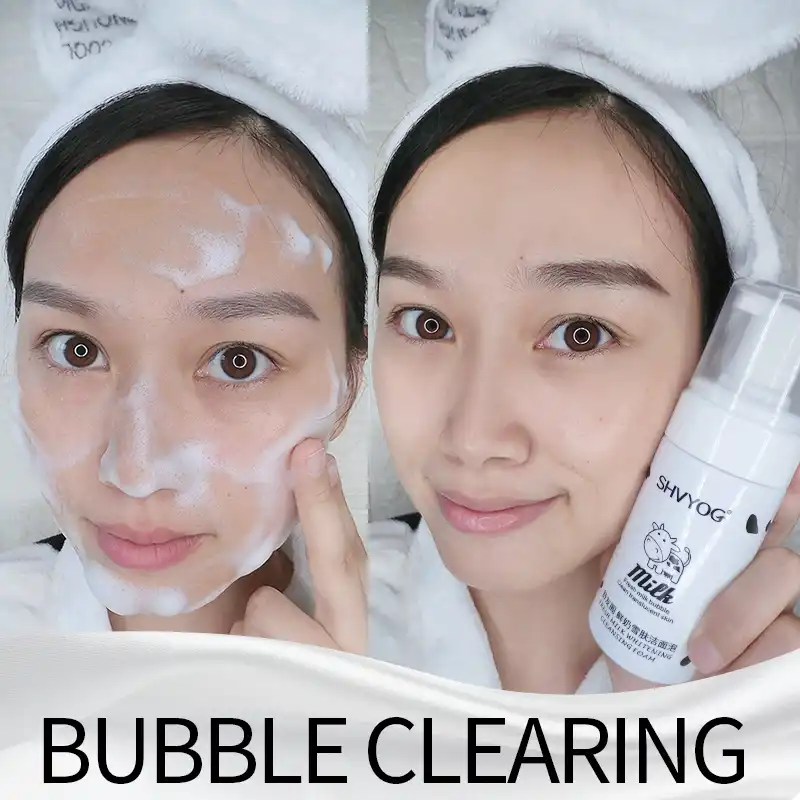 bubble face cleanser