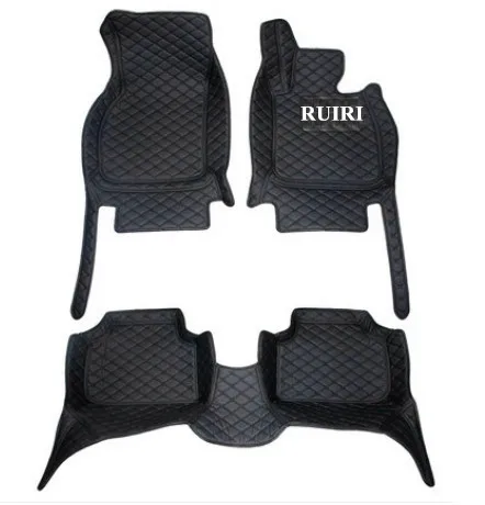 

Free shipping! Custom special floor mats for Right Hand Drive Hyundai Santa fe 5 seats 2019 waterproof carpets for Santafe 2019