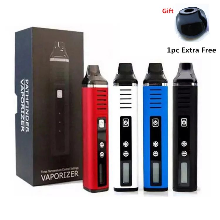 

Pathfinder V2 Dry Herb Vaporizer 2200mAh Temp Control Battery Mod Electronic Cigarettes Herbal Wax Titan 2 II Portable Vape Pen