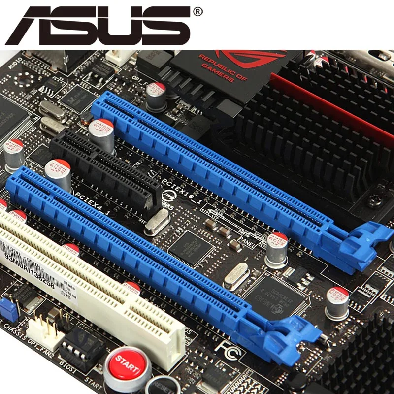 Настольная Материнская плата Asus Rampage II Gene X58 Socket LGA 1366 Core i7 Extreme DDR3 24G MicroATX UEFI BIOS