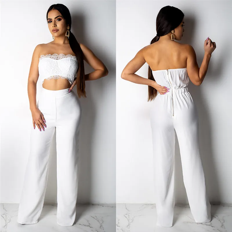 elegant lace jumpsuit