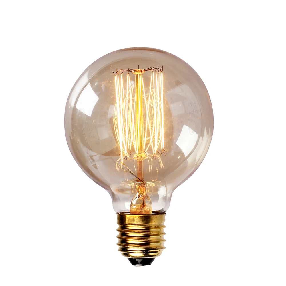 Lâmpadas Incandescentes retro lâmpada g80 g95 g125 Aplicação : Interior / Interno, profissional, comercial