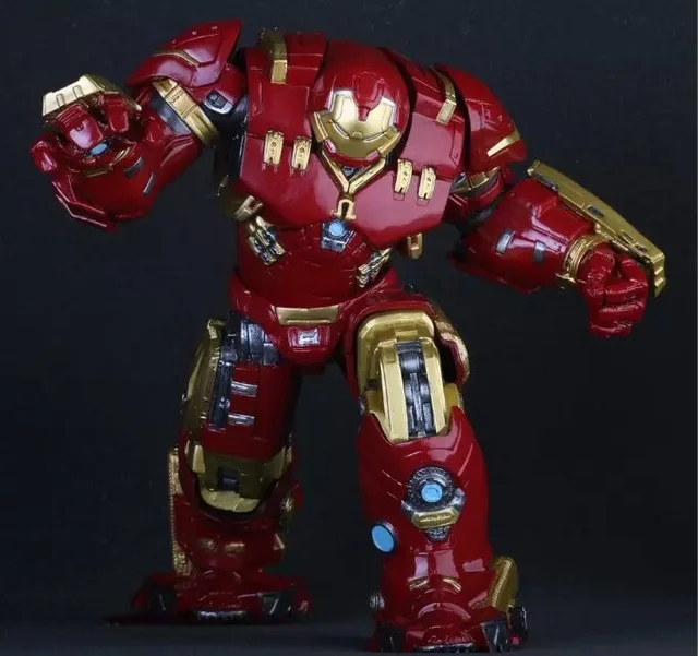 

Free shipping Crazy Toys Marvel Avengers Hulkbuster 25cm Ironman Super Hero PVC Action Figure Collectible Model