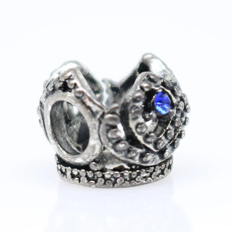 

Crystal Crown Beads Fit Pandora Charms Silver 925 Original Bracelet Charm Valentine's Day Mary Poppins Bijoux Bracelet Ctb155