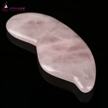 100% Natural rose quartz relax guasha board for wrinkle removal whitening face care beauty face equipment tools 100% Natural rose quartz relax guasha board for wrinkle removal whitening face care beauty face equipment tools