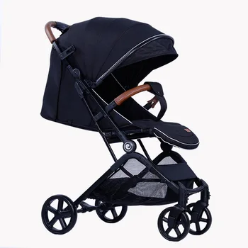 

Baby stroller high landscape can be seated with drawbars with mosquito nets wheel shock absorber aluminum frame high landscape