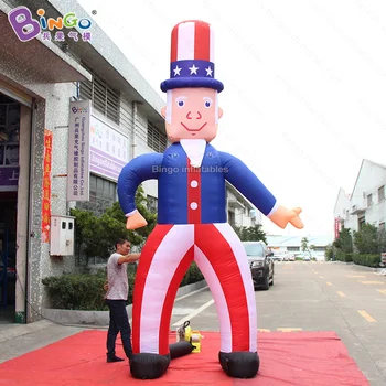 

Personalized 13 feet height uncle sam inflatable / 4m tall inflatable american uncle sam for decoration toys