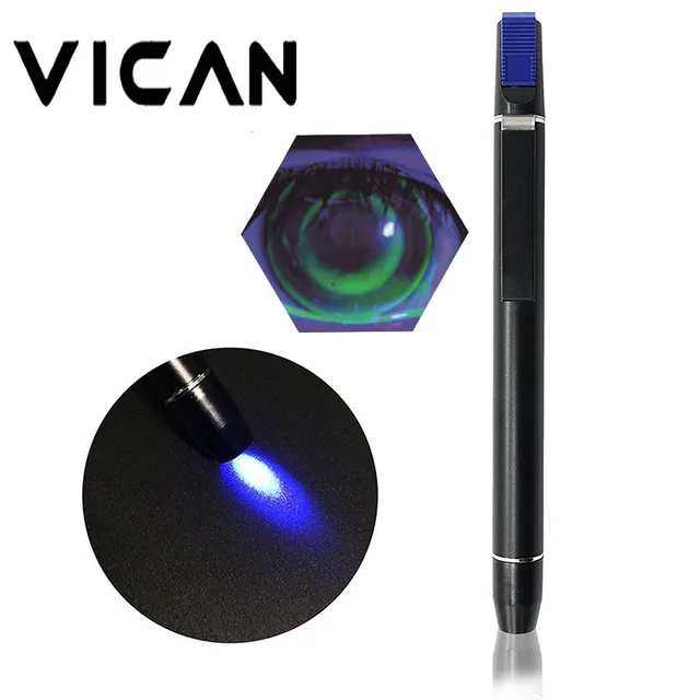 Medical Ophthalmologist Eye examiner Penlight Cobalt Blue LED with