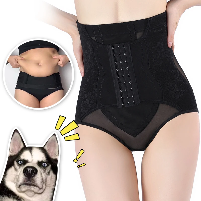 

Women High Waist Trainer Underwear Shaper For Belly Belt Seamless Slimming Tummy Knickers Pant Briefs Shapewear Body Shaper