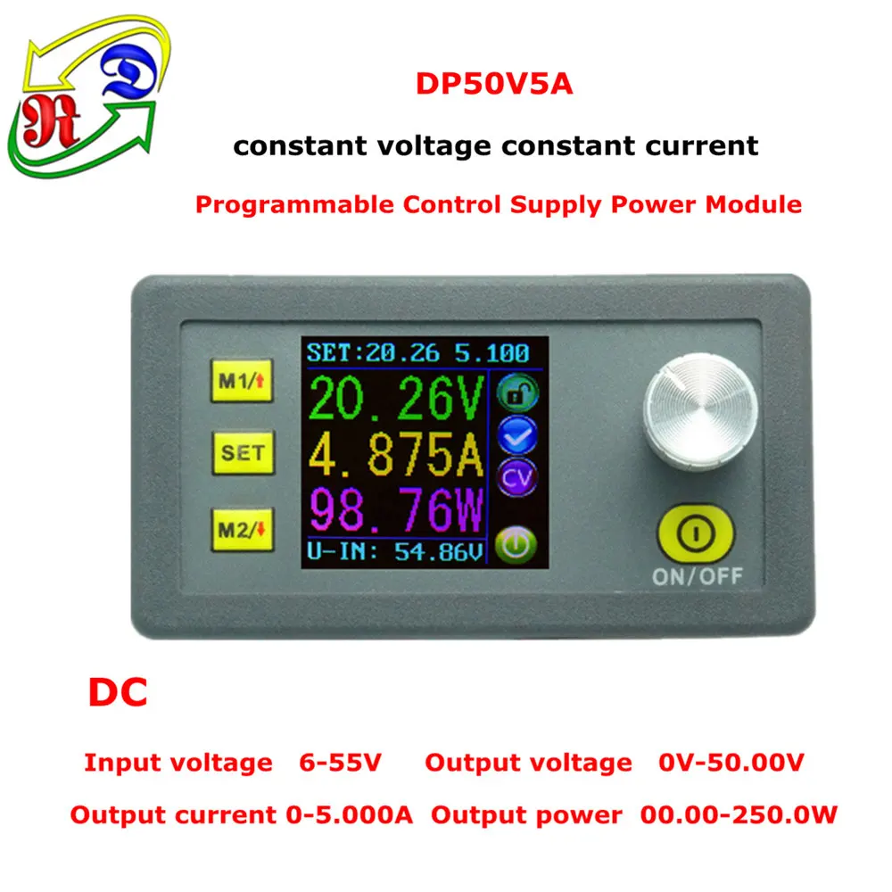 RD DP20V2A постоянное напряжение и ток понижающий Программируемый Модуль питания понижающий преобразователь напряжения ЖК-дисплей Вольтметр