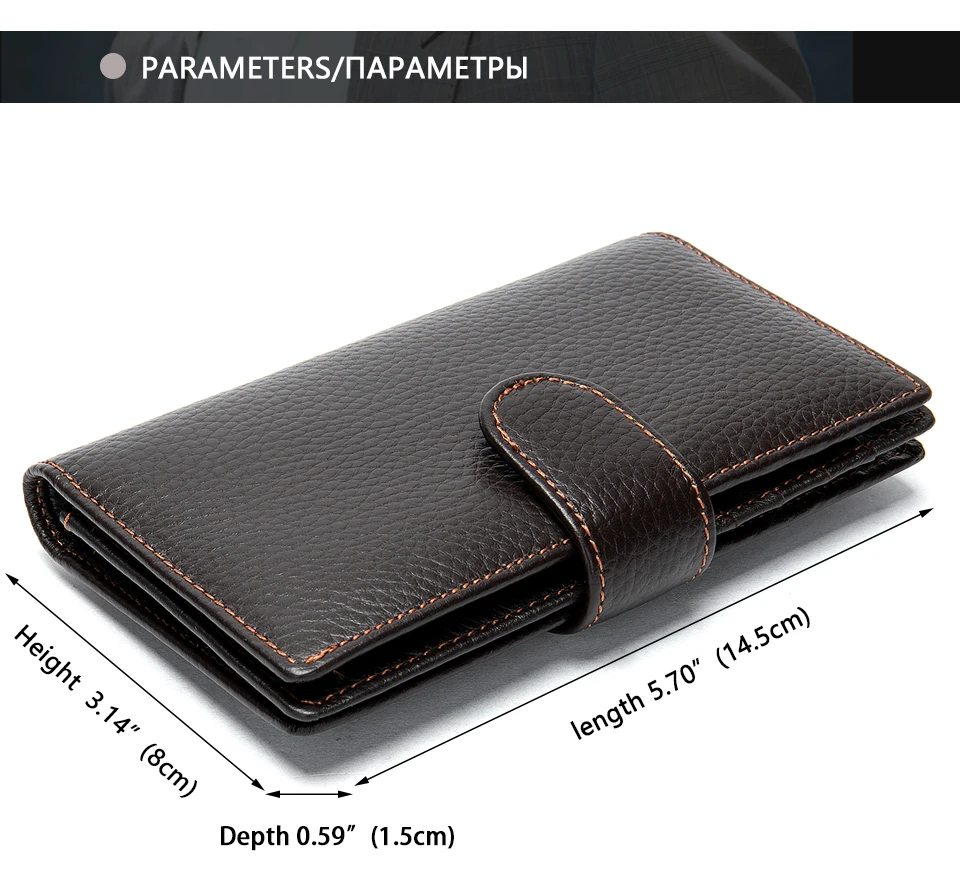 MVA модный замок кожаный бумажник для мужчин большой емкости держатель для карт из натуральной кожи мужской длинный кошелек повседневный мужской ручной бумажник