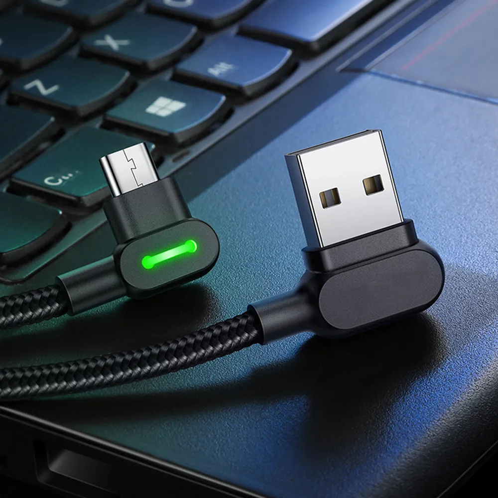 

LED Micro USB Cable Fast Charging Data Cabel USB Charge Microusb Cable For Android Samsung Xiaomi Mobile Phone Charger
