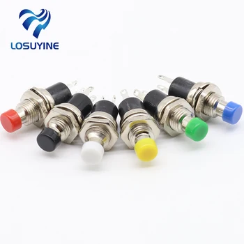 

30pcs 7mm Momentary Push button Switch Press the reset switch Momentary On Off Push Button Micro Switch Normally Open NO
