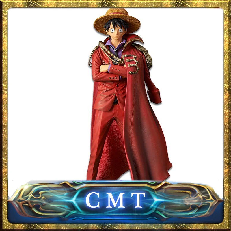 

CMT INSTOCK Original Banpersto One Piece OP King Of Artist The Monkey D Luffy 20TH Limited Anime Figure PVC Toys Figure