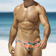 Бренд swim Breifs быстросохнущая одежда для плавания для мужчин короткий сексуальный купальный костюм Летние плавки для купания для мужчин плавки шорты пляжная одежда