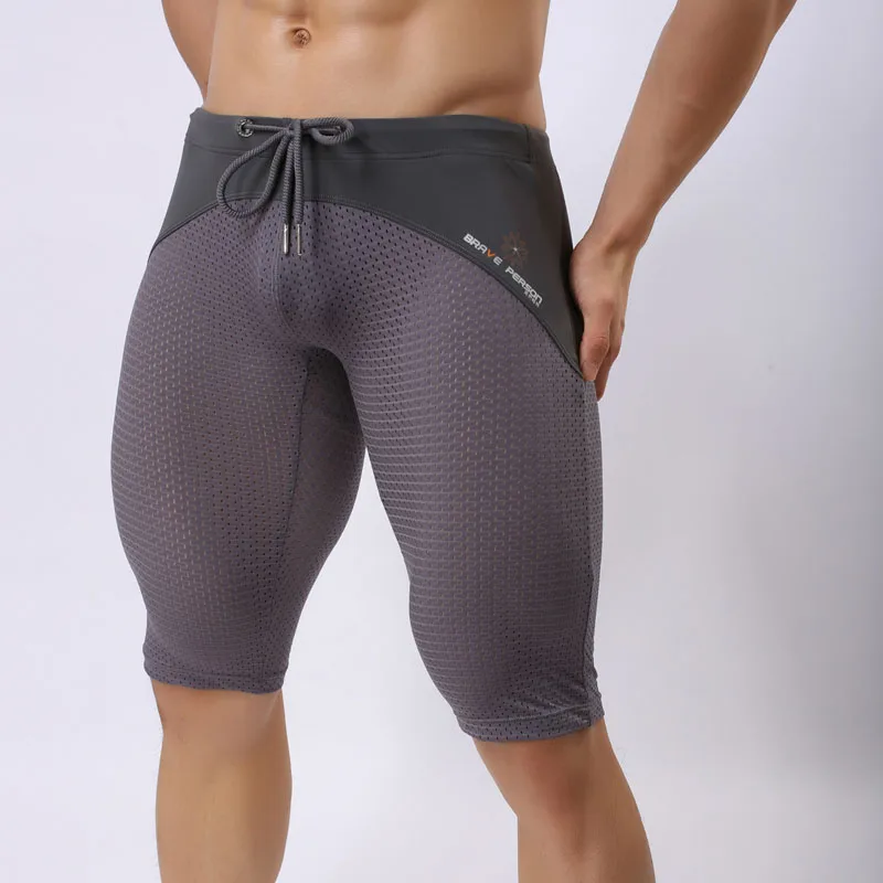 

New arrival BRAVE PERSON Net Board Shorts men fitness underwear boxer shorts