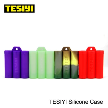 

Colorful factory Silicone Case fit 18650 Tesiyi Easy to carry Silicone Case for battery Protective case for 3*18650 batteries
